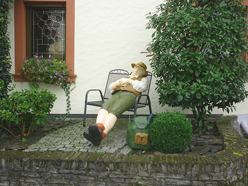 Der schlafende Winzer